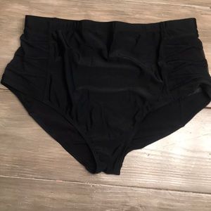 High waisted bikini bottom